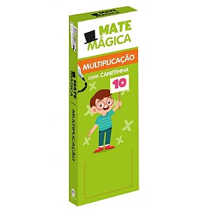Livro Apoio Escolar - MateMágica - Multiplicação - Com Canetinha Reutilizável