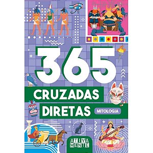 Livro 365 Cruzadas Diretas - Mitologia - Editora Ativamente