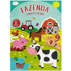 Livro de Colorir - Tatuagens Maneiras: Fazenda - Editora Todolivro