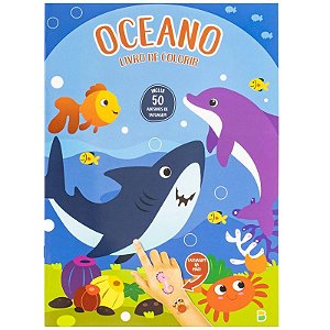 Livro de Colorir - Tatuagens Maneiras: Oceano - Editora Todolivro
