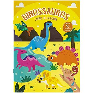 Livro de Colorir - Tatuagens Maneiras: Dinossauros - Editora Todolivro