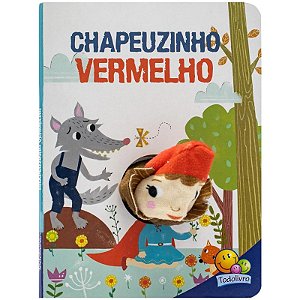 Livro Dedinhos Fantoches Clássicos: Chapeuzinho Vermelho
