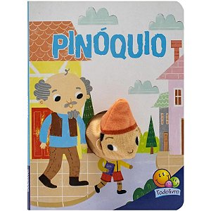 Livro Dedinhos Fantoches Clássicos: Pinóquio