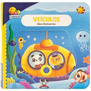 Livro Abas Deslizantes: Veículos - Editora Todolivro