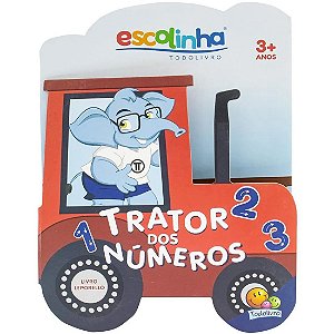 Livro-Leporello - Viagem Divertida: Trator dos Números - Editora Todolivro