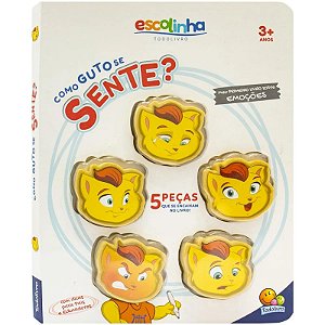 Livro Escolinha: Como Guto se Sente? - Editora Todolivro