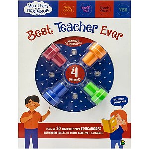 Meu Livro com Carimbos: Best Teacher Ever - Para Educadores (em inglês)