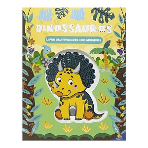 Livro Diversão & Adesivos: Dinossauros - Editora Todolivro