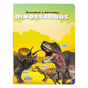 Livro Descobrir e Aprender: Dinossauros - Editora Todolivro