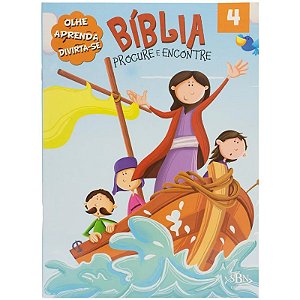 Livro Procure e Encontre: Bíblia - Livro 4 - Editora Todolivro