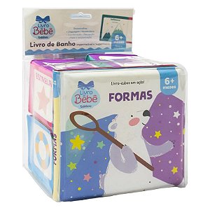 Livro-cubos em Ação: Formas - Impermeável - Editora Todolivro