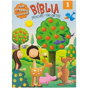 Livro Procure e Encontre: Bíblia - Livro 1 - Editora Todolivro