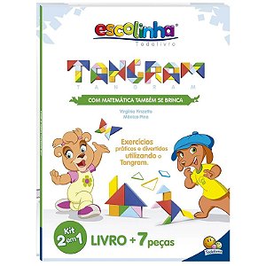 Livro Com Matemática Também se Brinca: Tangram - Editora Todolivro