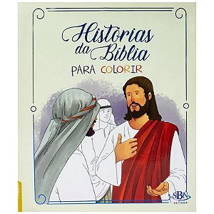 Livro Histórias da Bíblia para Colorir - Editora SBN