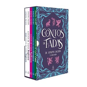 Box com 5 Livros - Contos de Fadas de Joseph Jacobs - com 5  Marcadores de Páginas
