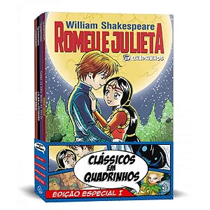 Kit com 4 Livros - Clássicos em Quadrinhos I - Editora Principis