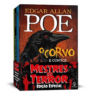 Kit com 4 Livros - Mestres do Terror - Editora Principis