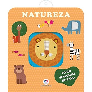 Livro Sensorial de Pano - Natureza - Editora Ciranda Cultural