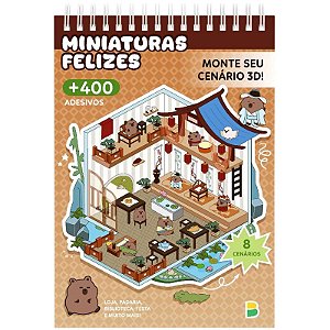 `Livro Pequeno Mundo 3D: Miniaturas Felizes - Editora Todolivro