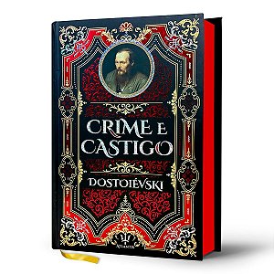 Livro Crime e Castigo - Edição de Luxo - Capa Dura - Atlantis Editora