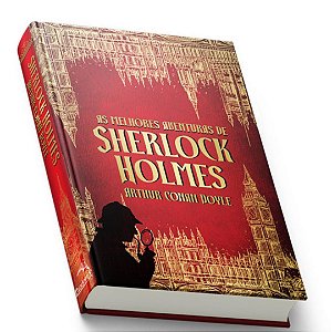 Livro Capa Dura - Sherlock Holmes: As Melhores Aventuras - Editora Pandorga