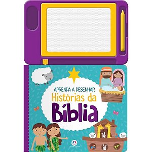 Livro Lousa Magnética: Histórias da Bíblia - Editora Ciranda Cultural
