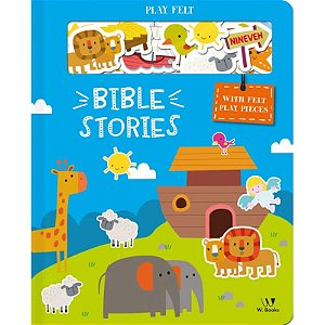 Livro Bible Stories - With Felt Play Pieces - em inglês - W. Books