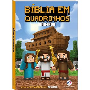 Livro Bíblia em Quadrinhos Animada - Editora Ciranda Cultural