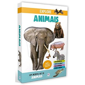 Livro Explore: Animais - Editora Ciranda Cultural