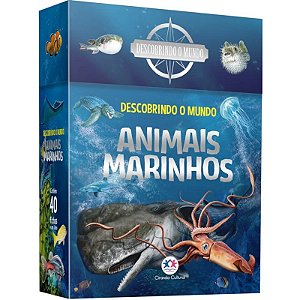 Livro Descobrindo o Mundo: Animais Marinhos - Editora Ciranda Cultural