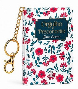 Livro com Chaveiro - Orgulho e Preconceito - Jane Austen - Editora Principis