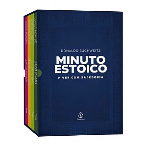 Box Estoicismo: 4 Livros para Viver com Sabedoria - Coleção Minuto Estoico