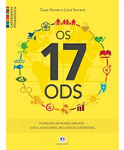 Livro Cartografia Pedagógica - Os 17 ODS - Pilares de um Mundo Melhor