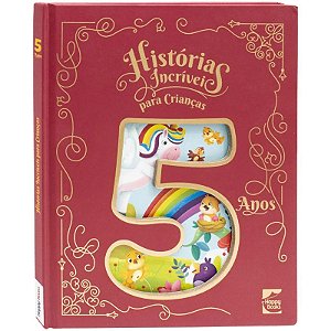 Livro Histórias Incríveis para Crianças: 5 Anos - Editora Happy Books