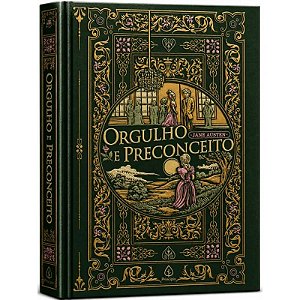 Livro Orgulho e Preconceito - Edição Supreme Capa Dura com Alto Relevo