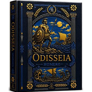 Livro Odisseia - Edição Supreme Capa Dura com Alto Relevo