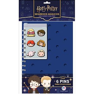 Livro Meu Diário com Pins - Harry Potter: Segredos Mágicos - Ciranda Cultural