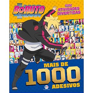 Livro Mais de 1000 Adesivos com Atividades Divertidas - Boruto - Ciranda Cultural