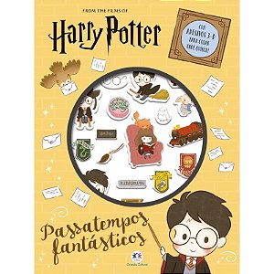 Livro Passatempos Fantásticos: Harry Potter - Com Adesivos 3D - Ciranda Cultural