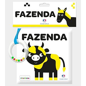 Livro de Pano - Jardim Montessori: Fazenda - Editora Ciranda Cultural