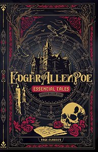 Livro Edgar Allan Poe - Essential Tales - Edição Importada em Inglês - Capa Dura com Relevo