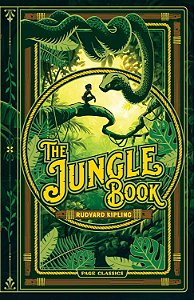 Livro The Jungle Book - Edição Importada em Inglês - Capa Dura com Relevo
