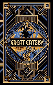 Livro Great Gatsby and Tales of the Jazz Age - Edição Importada em Inglês - Capa Dura com Relevo