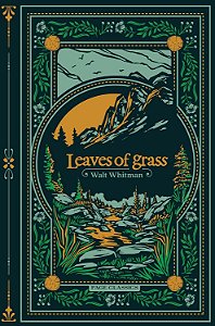 Livro Leaves of Grass - Edição Importada em Inglês - Capa Dura com Relevo