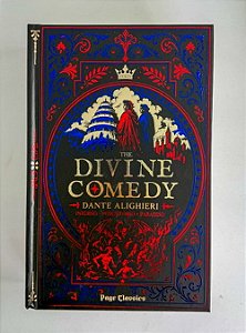 Livro The Divine Comedy - Edição Importada em Inglês - Capa Dura com Relevo