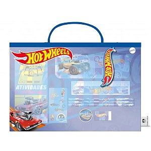 Livro Maleta Divertida: Hot Wheels - Editora Ciranda Cultural