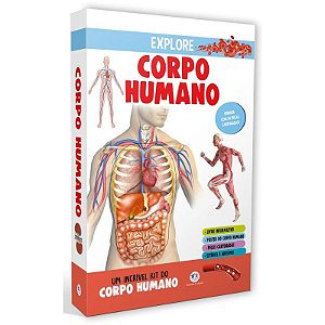 Livro Explore: Corpo Humano - Editora Ciranda Cultural
