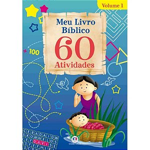 Meu Livro Bíblico: 60 Atividades - Vol.1 - Editora Ciranda Cultural