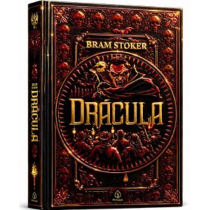 Livro Drácula - Edição Supreme Capa Dura com Alto Relevo