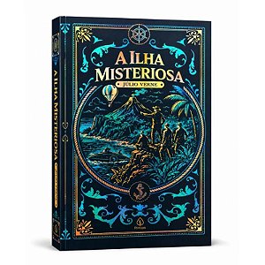 Livro A Ilha Misteriosa - Edição Supreme Capa Dura com Alto Relevo